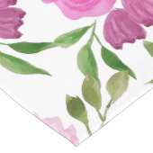Chemin De Table Long Motif d'aquarelle Flower Bells (Coin)