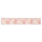 Chemin De Table Long Motif de design abstrait moderne rose tendre (Horizontal)