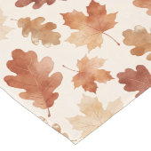 Chemin De Table Long Motif de feuille d'automne confortable (Coin)