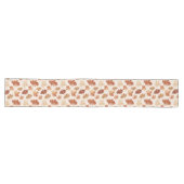 Chemin De Table Long Motif de feuille d'automne confortable (Horizontal)
