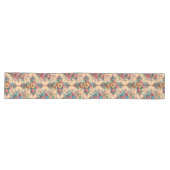 Chemin De Table Long Motif de fleur de pêche magnifique (Horizontal)