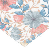 Chemin De Table Long Motif de fleur de ressort (Coin)