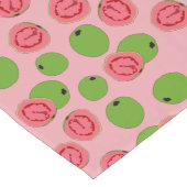 Chemin De Table Long Motif de fruits de goyave (Coin)