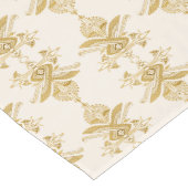 Chemin De Table Long Motif doré égyptien (Coin)