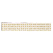 Chemin De Table Long Motif doré égyptien (Horizontal)