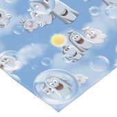 Chemin De Table Long Motif fantôme (Coin)