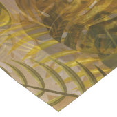 Chemin De Table Long Motif Feuille terrien (Coin)