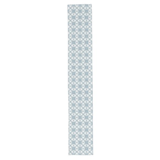 Chemin De Table Long Motif floral scandinave (Devant)
