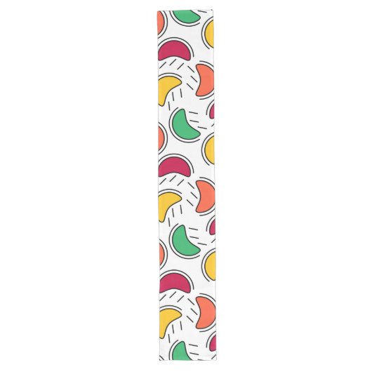 Chemin De Table Long Motif Fruit Candy (Devant)