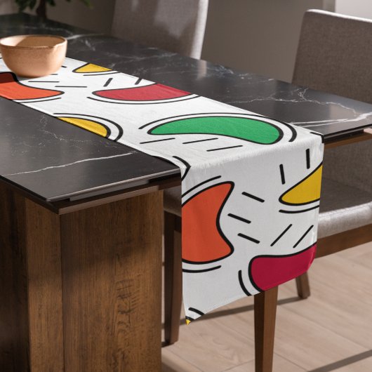 Chemin De Table Long Motif Fruit Candy