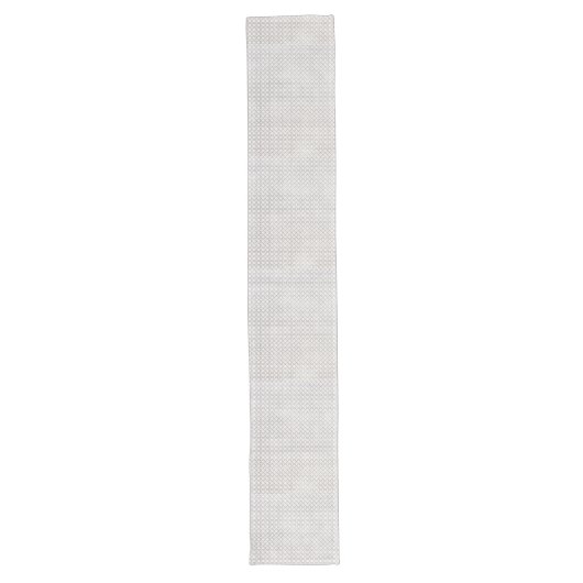 Chemin De Table Long Motif géométrique beige islamique (Devant)