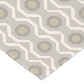Chemin De Table Long Motif géométrique gris (Coin)