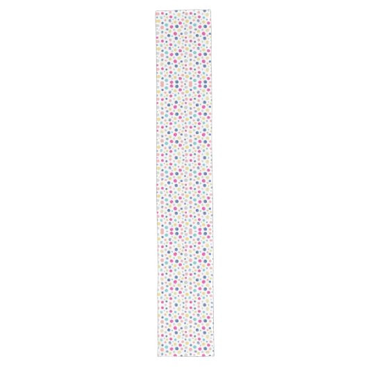 Chemin De Table Long motif pois (Devant)