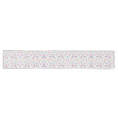 Chemin De Table Long motif pois  (Horizontal)