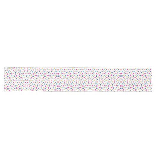 Chemin De Table Long motif pois (Horizontal)