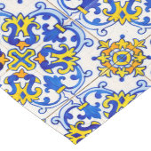 Chemin De Table Long Motif portugais traditionnel Azulejo (Coin)