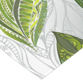 Chemin De Table Long Motif sans couture avec Feuilles de thé vert (Coin)