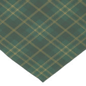 Chemin De Table Long Motif Tartan Jaune Vert (Coin)