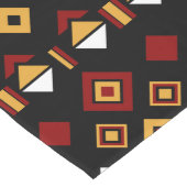 Chemin De Table Long Motif triangulaire géométrique (Coin)