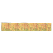 Chemin De Table Long Mots d'automne et feuilles (Horizontal)