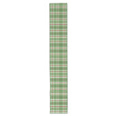 Chemin De Table Long Noël Russe Green Farmhouse Vacances Plaid (Devant)