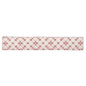 Chemin De Table Long Nœud Rouge (Horizontal)