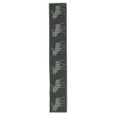 Chemin De Table Long Nouvelle-Écosse Cap-Breton tartan moose coureur (Devant)