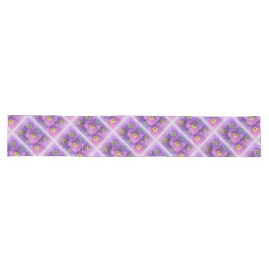 Chemin De Table Long Nuances de violet (Horizontal)