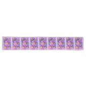 Chemin De Table Long Nuances de violet (Horizontal)