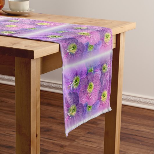Chemin De Table Long Nuances de violet (In Situ)