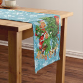 Chemin De Table Long Obtenir l'arbre de Noël (In Situ)