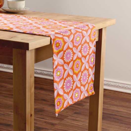 Chemin De Table Long Orange (In Situ)