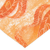Chemin De Table Long Orange Tourbillon Méditerranéen (Coin)
