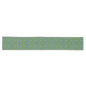 Chemin De Table Long Oriental bleu jaune vert ottoman turc Hexagon (Horizontal)
