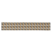 Chemin De Table Long Pailleté Décoratif Or & Argent (Horizontal)