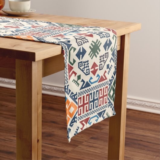 Chemin De Table Long Palestine traditionnelle Broderie tatreez boho (In Situ)