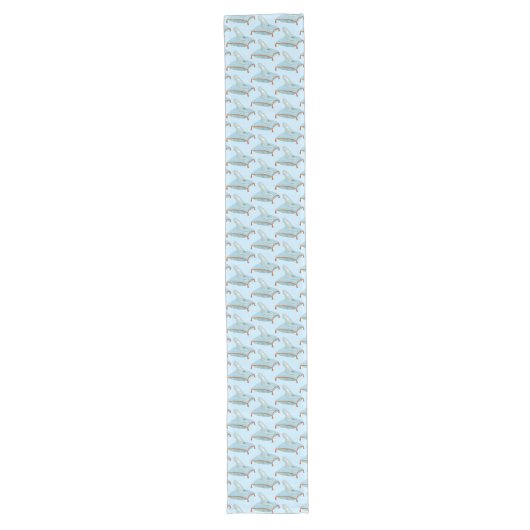 Chemin De Table Long pantoufle de verre (Devant)