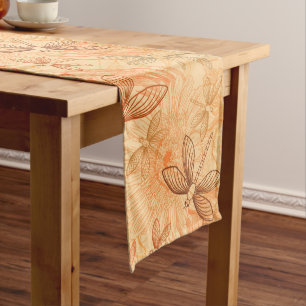 Chemin De Table Long papillons vintages modernes