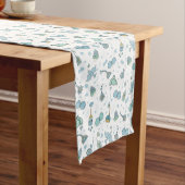 Chemin De Table Long Passover Runner Whimsical Design Solid Center (In Situ)