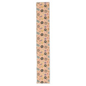 Chemin De Table Long Pastel Pop Runner Retro Groovy Dining Decor (Devant)