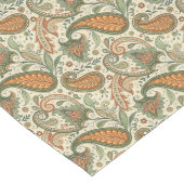 Chemin De Table Long Pastel Rustic Paisley Accent Boho pour votre table (Coin)