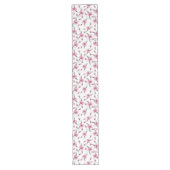 Chemin De Table Long Pavot Dream Aquarelle Motif Floral (Devant)
