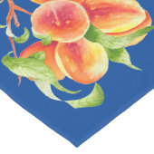 Chemin De Table Long 'Peach Paradise' sur un Runner de table (Coin)
