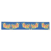 Chemin De Table Long 'Peach Paradise' sur un Runner de table (Horizontal)