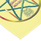 Chemin De Table Long Pentacle Imbolc (Coin)