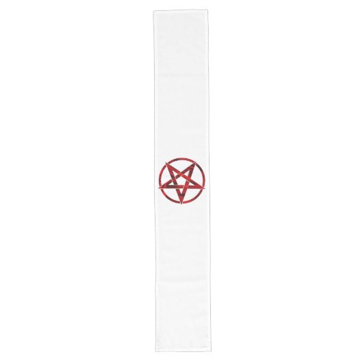 Chemin De Table Long Pentagram Red Devil (Devant)
