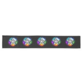 Chemin De Table Long pentagramme wiccan (Horizontal)