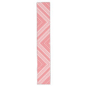 Chemin De Table Long Pepperment Chevron Table Runner (Devant)