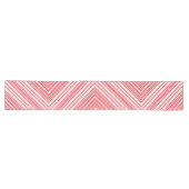 Chemin De Table Long Pepperment Chevron Table Runner (Horizontal)