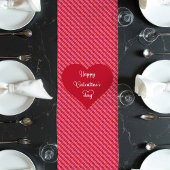 Chemin De Table Long Personalized I Love You Hearts Valentine Runner